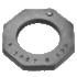 BWP-NSI M-846 Nut AxlNut 8pt 2 3/8"-16Thd Inner