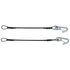 Demco 9523065 Safety Wire Safety Wire - 14,000 lbs. GTW, 18 in. in length, with Snap Hook