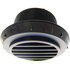 1320934A by WEBASTO HEATER - Heater Duct Air Outlet - 60 mm. I.D, Black, with Louver Threaded Ducting