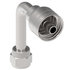 06Z-646 by WEATHERHEAD - Eaton Weatherhead Z Series Crimp Hose Fittings JIC 37 Female Swivel 90 Long Drop Elbow