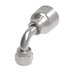 06Z-666 by WEATHERHEAD - Eaton Weatherhead Z Series Crimp Hose Fittings JIC 37 Female Swivel 90 Elbow