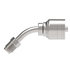 06Z-B46 by WEATHERHEAD - Eaton Weatherhead Z Series Crimp Hose Fittings Inverted Male Swivel 45 Elbow