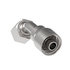 06Z-L66 by WEATHERHEAD - Eaton Weatherhead Z Series Crimp Hose Fittings Female ORS Swivel 45 Elbow