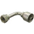 08Z-A68 by WEATHERHEAD - Eaton Weatherhead Z Series Crimp Hose Fittings Female ORS Swivel Long Drop 90 Elbow