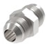 2027-10-10S by WEATHERHEAD - Flare Union Adapter - Straight, Steel, Zinc Plated, Male 37° JIC