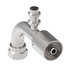 75710E-Z01 by WEATHERHEAD - 757 E Series Hydraulic Coupling / Adapter - Female Swivel, 1.062" hex, 90 degree, 7/8-14 thread