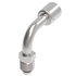 75712E-Z70 by WEATHERHEAD - Eaton Weatherhead 757 E Series Crimp Hose Fittings Bumped Tube O-Ring Male Swivel 90 Tube Elbow