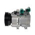 10A1029 by MANDO - New OE AC Compressor w/ Clutch & Pre-filled Oil, Direct Replacement