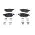 2AMV3118AB by MOPAR - Disc Brake Pad Set - Front, For 2015-2018 Fiat 500