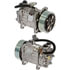 Global Parts Distributors 7511254 A/C Compressor gpd Compressor New 7511254