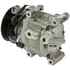Global Parts Distributors 7512406 A/C Compressor gpd Compressor New 7512406