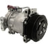 Global Parts Distributors 6512237 A/C Compressor gpd Compressor New 6512237