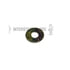 Interstate-McBee A-8923738 Engine Oil Cooler Gasket Engine Oil Cooler Gasket