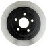 18A1115 by ACDELCO - Disc Brake Rotor - 5 Lug Holes, Cast Iron, Plain, Solid, Turned Ground, Rear