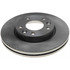 18A1631A by ACDELCO - Disc Brake Rotor - 5 Lug Holes, Cast Iron, Non-Coated, Plain, Vented, Front