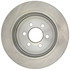 18A1593A by ACDELCO - Disc Brake Rotor - 6 Lug Holes, Cast Iron, Non-Coated, Plain Solid, Rear