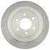 18A1593A by ACDELCO - Disc Brake Rotor - 6 Lug Holes, Cast Iron, Non-Coated, Plain Solid, Rear
