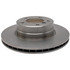 18A2602A by ACDELCO - Disc Brake Rotor - 5 Lug Holes, Cast Iron, Non-Coated, Plain, Vented, Front