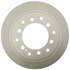 18A2735AC by ACDELCO - Disc Brake Rotor - Rear, Coated, Plain, Conventional, Cast Iron