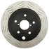 18A2750SD by ACDELCO - Disc Brake Rotor - 5 Lug Holes, Cast Iron Slotted, Turned, Vented, Rear