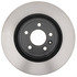 18A2775 by ACDELCO - Disc Brake Rotor - 5 Lug Holes, Cast Iron, Plain Turned, Vented, Front