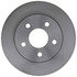 18A567A by ACDELCO - Disc Brake Rotor - 5 Lug Holes, Non-Coated, Plain Vented, Rear