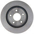 18A567A by ACDELCO - Disc Brake Rotor - 5 Lug Holes, Non-Coated, Plain Vented, Rear