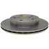 18A567A by ACDELCO - Disc Brake Rotor - 5 Lug Holes, Non-Coated, Plain Vented, Rear