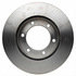 18A735 by ACDELCO - Disc Brake Rotor - 6 Lug Holes, Cast Iron, Plain, Turned Ground, Vented, Front