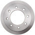 18A81945A by ACDELCO - Disc Brake Rotor - 8 Lug Holes, Non-Coated, Plain Steel, Vented, Rear