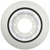 18A81945AC by ACDELCO - Disc Brake Rotor - Rear, Coated, Plain, Conventional, Cast Iron