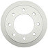 18A81945AC by ACDELCO - Disc Brake Rotor - Rear, Coated, Plain, Conventional, Cast Iron