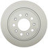 18A81999 by ACDELCO - Disc Brake Rotor - 5 Lug Holes, Cast Iron, Plain Solid, Rear