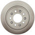 18A81999A by ACDELCO - Disc Brake Rotor - 5 Lug Holes, Cast Iron, Non-Coated, Plain Solid, Rear