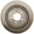 18A82104A by ACDELCO - Disc Brake Rotor - Rear, Cast Iron, Non-Coated, Plain, Conventional