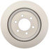 18A82263AC by ACDELCO - Disc Brake Rotor - 6 Lug Holes, Cast Iron, Coated, Plain Vented, Rear