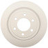 18A82263AC by ACDELCO - Disc Brake Rotor - 6 Lug Holes, Cast Iron, Coated, Plain Vented, Rear