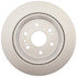 18A82457 by ACDELCO - Disc Brake Rotor - Rear, Full Cast, Conventional, Coated, Cast Iron