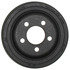 18B2 by ACDELCO - Brake Drum - Rear, Turned, Cast Iron, Regular, Plain Cooling Fins