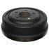 18B2 by ACDELCO - Brake Drum - Rear, Turned, Cast Iron, Regular, Plain Cooling Fins