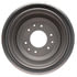18B471 by ACDELCO - Brake Drum - Rear, 6 Bolt Holes, Cast Iron, Finned Cooling Fins