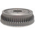 18B471 by ACDELCO - Brake Drum - Rear, 6 Bolt Holes, Cast Iron, Finned Cooling Fins