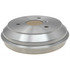 18B580 by ACDELCO - Brake Drum - Rear, Turned, Cast Iron, Regular, Plain Cooling Fins