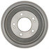18B578 by ACDELCO - Brake Drum - Rear, Turned, Cast Iron, Regular, Plain Cooling Fins