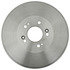 18B593 by ACDELCO - Brake Drum - Rear, Turned, Cast Iron, Regular, Plain Cooling Fins