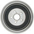 18B587 by ACDELCO - Brake Drum - Rear, Turned, Cast Iron, Regular, Plain Cooling Fins