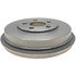 18B587 by ACDELCO - Brake Drum - Rear, Turned, Cast Iron, Regular, Plain Cooling Fins
