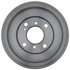 18B602 by ACDELCO - Brake Drum - Rear, 4 Bolt Holes, 4.25" Bolt Circle, 9.618" O.D. Steel