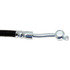 18J383453 by ACDELCO - Brake Hydraulic Hose - 21.6", Black, Silver, Corrosion Resistant Steel