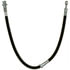 18J4444 by ACDELCO - Brake Hydraulic Hose - 20.7", Black, Silver, Corrosion Resistant Steel